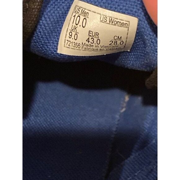 VANS Era Romantic Floral Shoes Sneakers Lapis Blue Women’s Sz 11.5, Men’s Sz 10 - Picture 7 of 14